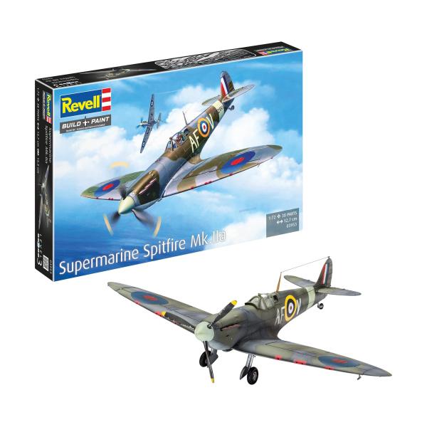 ドイツレベル(Revell) 1/72 イギリス空軍 スピットファイア MK.IIa プラモデル 03953