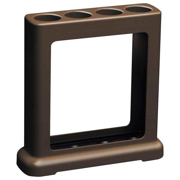 小原産業 UmBlella stand(傘立て) 直列4本入る ブラウン UB-145 UB-145
