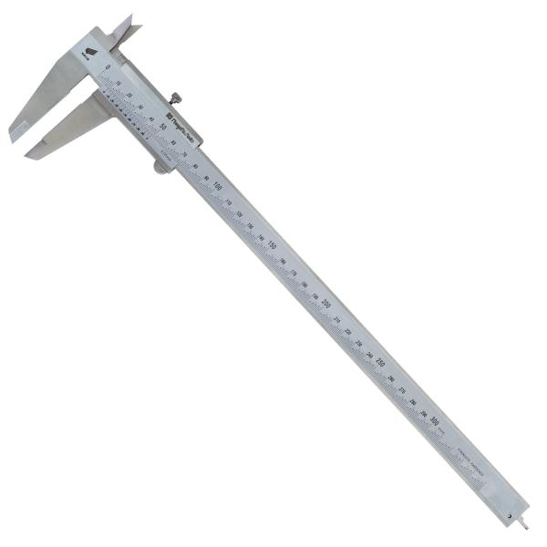 新潟精機 SK シルバーM型標準ノギス 快段目盛 300mm GVC-30KD
