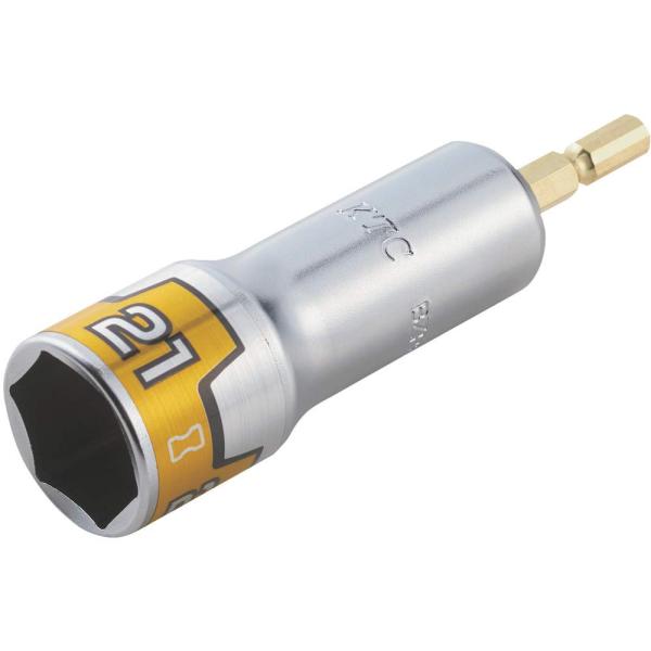 京都機械工具(KTC) ソケットビット 難攻不落 六角対辺21mm BZP63-21 18Vインパクトドライバー対応