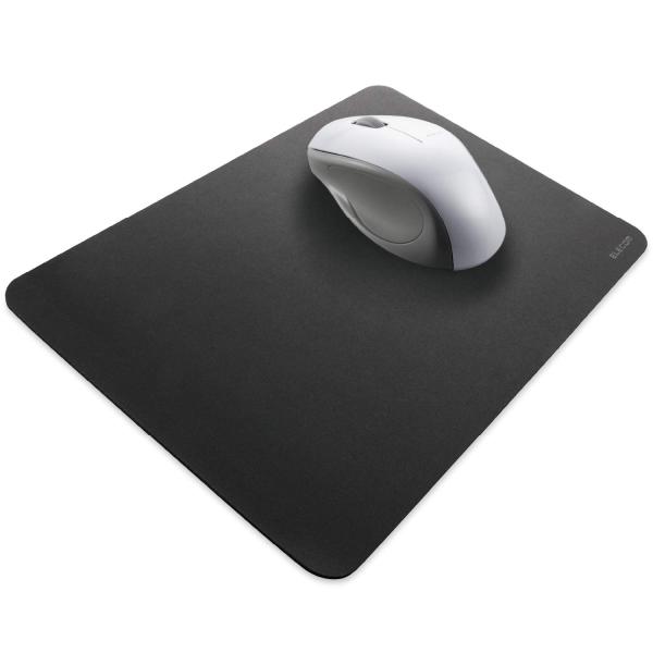 エレコム シンプルマウスパッド ワイドサイズ ブラック MP-BF01BK