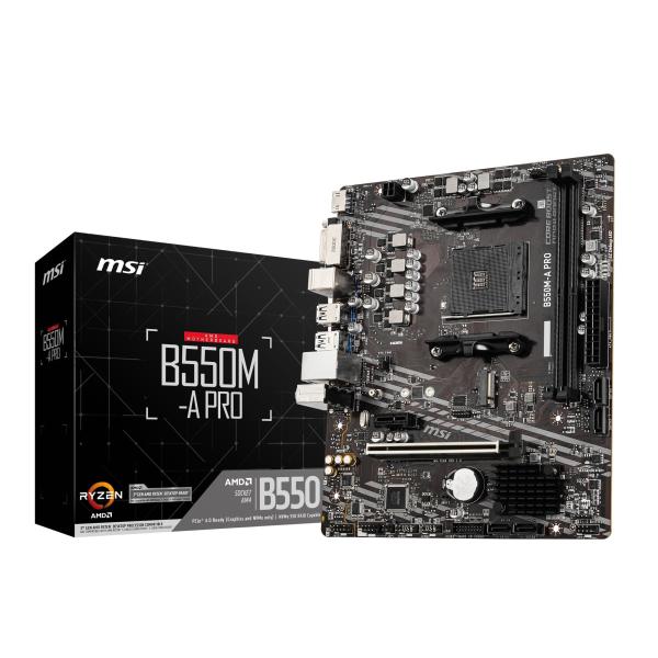 MSI B550M-A PRO Micro-ATXマザーボード MB6990