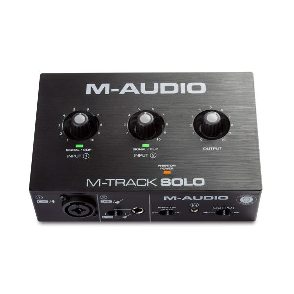 M-AUDIO M-Track Solo USB オーディオインターフェース