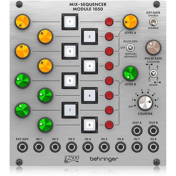 Behringer モジュラーシンセサイザー ユーロラックモジュール ユーロラック対応 シーケンサー/ミキサーモジュール 2500シリーズ MIX-S