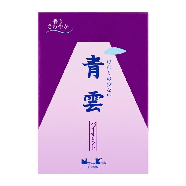 他サイト： 日本香堂(Nippon Kodo) 青雲バイオレット徳用大型バラ 約275gの商品画像