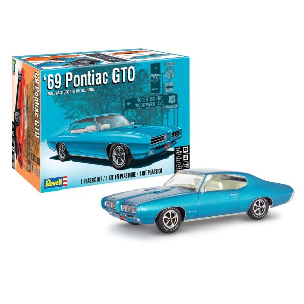 ドイツレベル(Revell) アメリカレベル 1/24 69 ポンティアックGTO ザ・ジャッジ プラモデル 14530