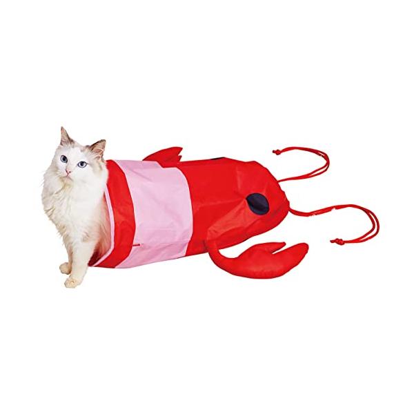 ペティオ (Petio) 猫用おもちゃ エビのなりきりシャカシャカ通りぬけ袋