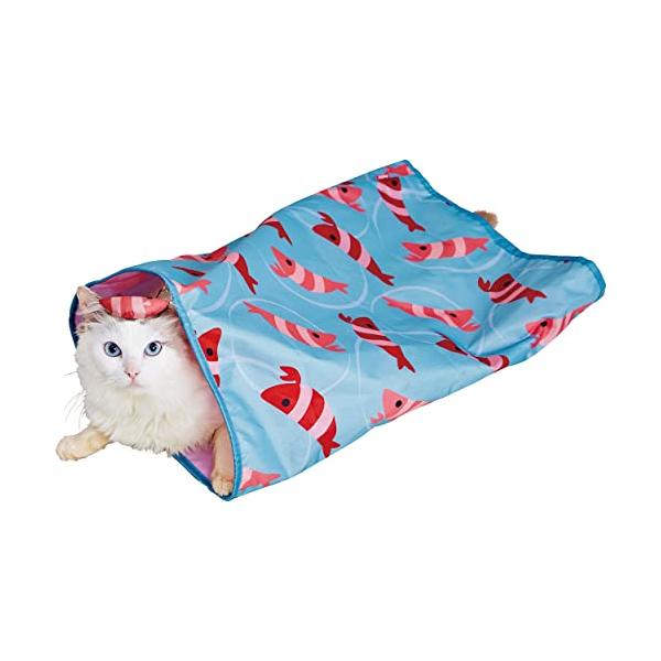 ペティオ (Petio) 猫用おもちゃ エビたっぷりのシャカシャカ通りぬけ袋
