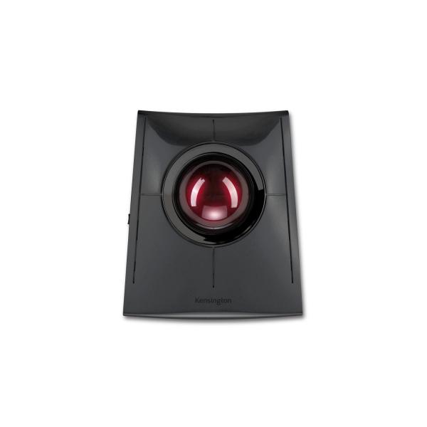 Kensington ケンジントン Slimblade Pro ワイヤレストラックボール 4ボタン 左右対称デザイン 55mmボール 有線接続 2.4G