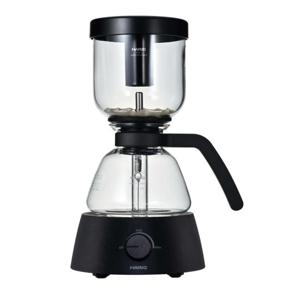 HARIO(ハリオ) Electric Coffee Syphon 3杯用 実用容量360mL ブラック 電気式 サイフォン コンパクト HARIO