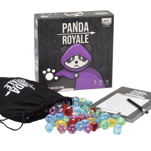 Last Night Games Panda Royale | 10人用のエネルギッシュなサイコロゲーム | 家族の集まりに最適