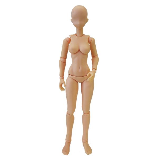 ホビーベース 1/12 プレミアムパーツコレクション 関節技EX 素材ちゃんM ライトフレッシュ ホビー用素材 PPC-T138