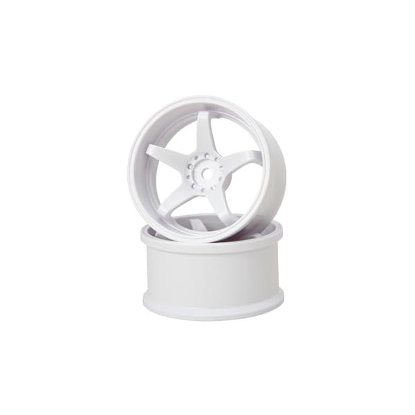 ジーフォース N-Type Drift Wheel Traction /＋6/White R/Cカー用ホイール GD046