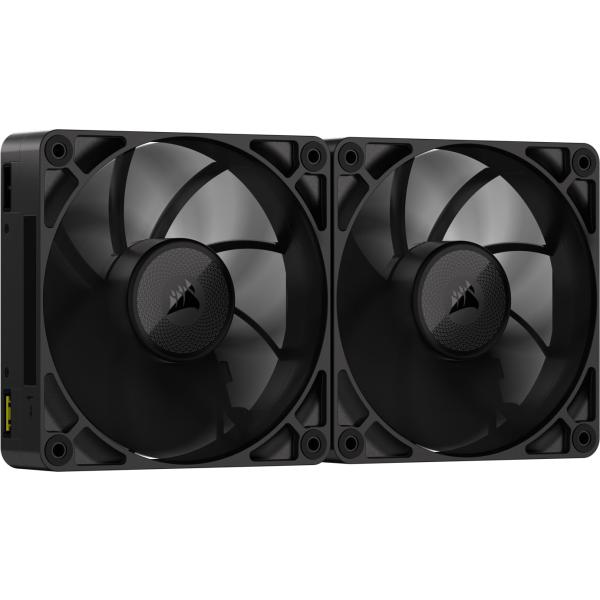 CORSAIR iCUE LINK RX140 MAX スターターキット 140mm PWM PCケースファン 30mm厚 デュアルパック（iCUE