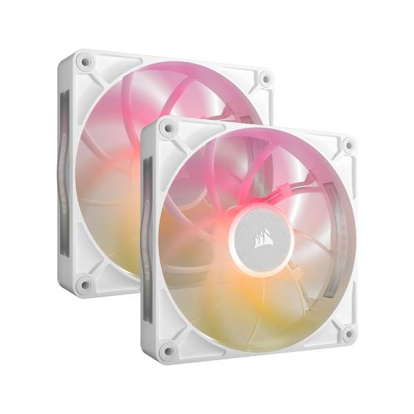 CORSAIR iCUE LINK RX140 MAX RGB 140mm PWM ファン システムハブ付き ? ホワイト CO-9051040-WW