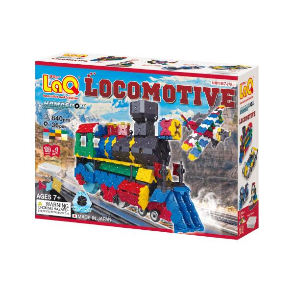 Yoshiritsu LaQ ハマクロンコンストラクター 機関車(840pcs+SP36pcs) L009029