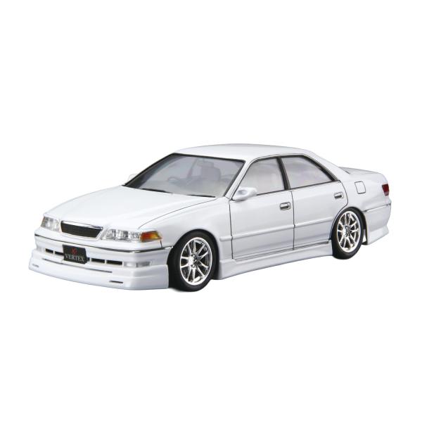 青島文化教材社(AOSHIMA) ザ☆チューンドカー VERTEX JZX100マークII ツアラーV '98 (トヨタ) 1/24スケール プラモデル