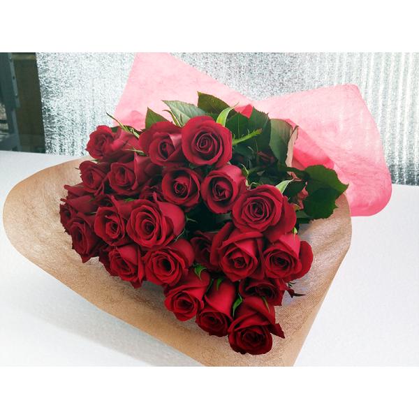 新鮮なバラを厳選してお値打ちにお届け！25本以上なら1本単位で本数指定も可能です。還暦のお祝いに60本、誕生日に年齢の数、とシーンに応じてご希望の本数に変更できます。―――――――――――――――――――――☆暑い夏でもクール便で安心お届け...