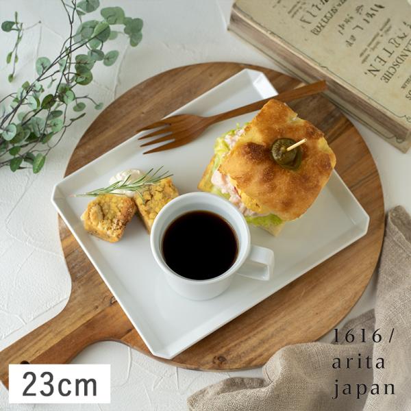 有田1616ホワイト八角形プラスチック皿6枚セット 有田1616ホワイト八