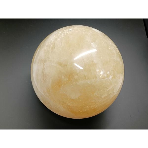 イエローカルサイト大玉 現物のみ】原石 イエローカルサイト 106mm 1,772g（台座付