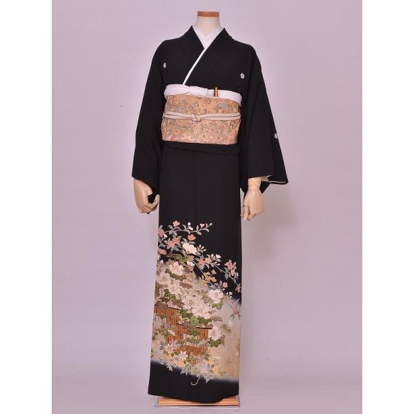 レンタル】黒留袖レンタル お得な16点フルセット! GAA2034 憧れ  
