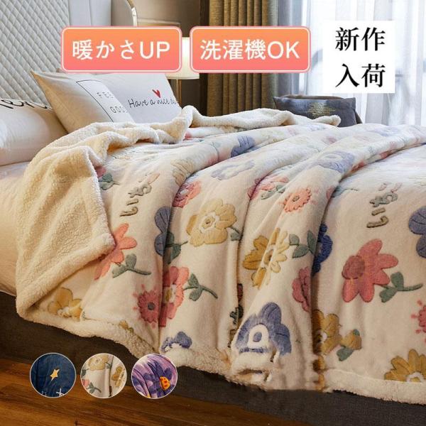 毛布 掛毛布 着る毛布 シングル ブランケット 2枚合わせ 両面起毛 ふわふわ 布団入れ チャック付き 洗濯機OK 丸洗い オールシーズン 送料無料