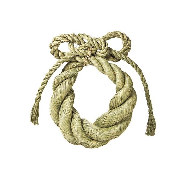 東京堂 雲流丸〆大 XJ001178 しめ縄 正月飾り しめ縄リース土台 天然