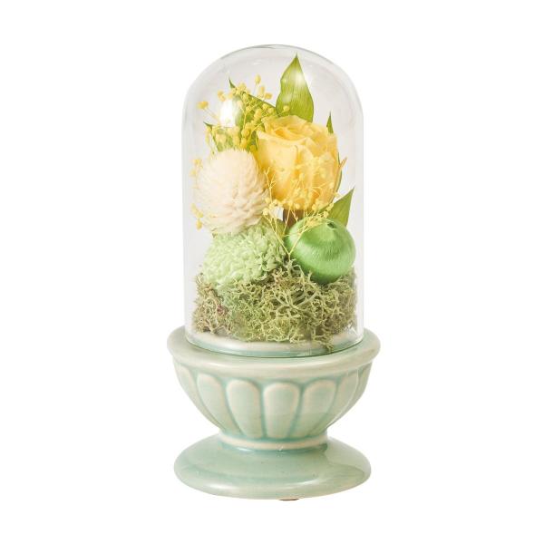 プリザーブド 天空 てんくう  #4 イエロー ZY005018-004 プリザーブドフラワーギフト 仏花 仏壇 お供え