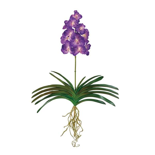 造花 MAGIQ東京堂 ワイルドバンダオーキッド PURPLE パープル FW020475
