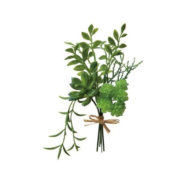 【商品番号：030-19336】/【VAR：】4961823653766/20160219new/bk-0031/2001pot造花 花材「さ行」 セダム