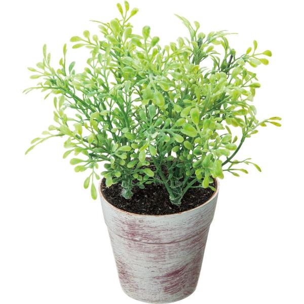 【商品番号：030-55665】/【VAR：】20190314new/ydmglabn造花葉物、フェイクグリーン 造花・人工観葉植物 卓上ポット