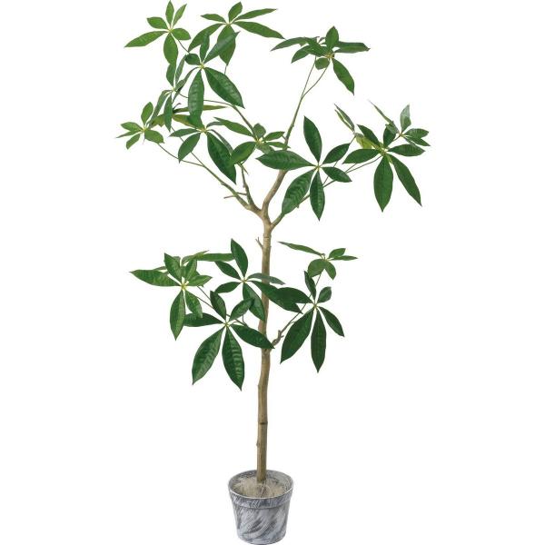 人工観葉植物 YDM ジョイントパキラツリーセット ＧＲ GLA-1513-GR 人工観葉植物 高さ〜150cm