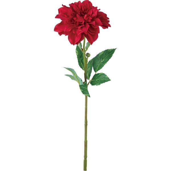 造花 YDM シングルダリア レッド FD-0100R 造花 花材「た行」 ダリア