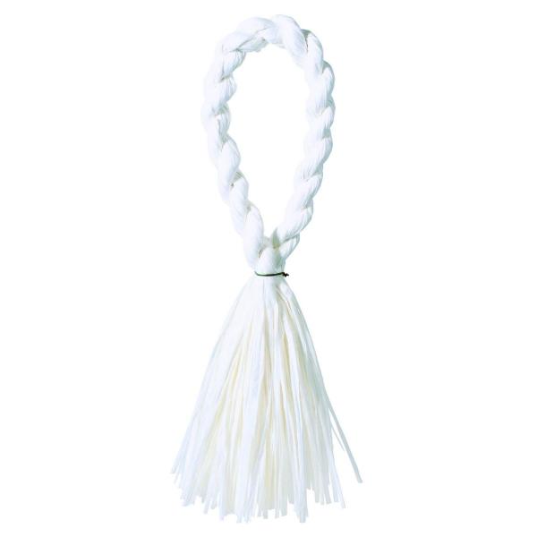 YDM 40cm長紙しめ縄 W 白 NMCD-123 しめ縄 正月飾り しめ縄リース