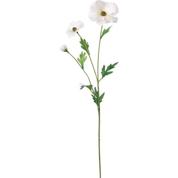 造花 YDM リュクスラナンキュラススプレー ホワイト FA-7365-W 花材