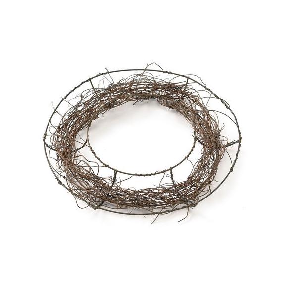 【商品番号：034-03101】/【VAR：4717】77601-001/4988489194013/2015haha-07/msum-003/hallo-0002/16yes-004/2017halloリース土台(ベース) つる(天然素材...