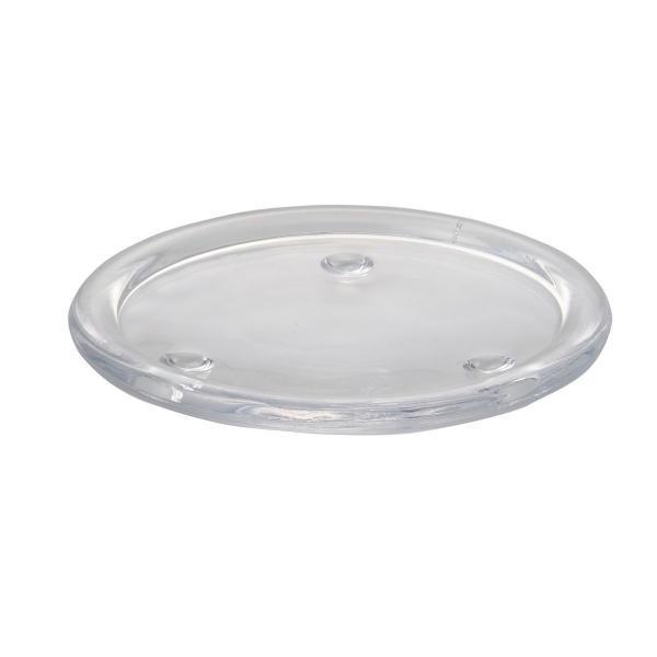 クレイ Ｇｌａｓｓ ｓａｕｃｅｒ13φ1．5Ｈ CLEAR 777-154-000 花器 花瓶 水盤 プレート