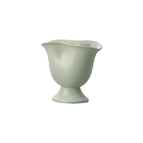 クレイ Serena_15L8W14.5H MIX GREEN 120-765-430 花器 花瓶 陶器花器