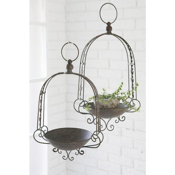 リーフ ハングカップ 2点セット フラワーポット コベントガーデン GK-66 hanadonya_045-05948