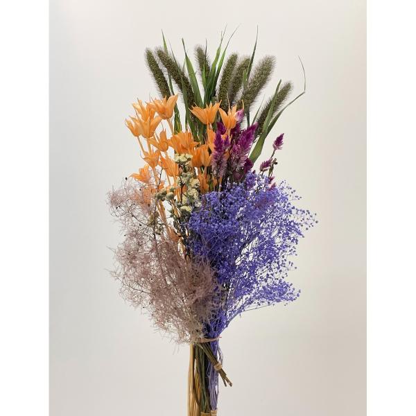 ドライ 東花 FMいろあわせブーケ 6種アソート サンセット 80722