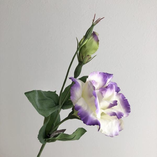 即日 造花 アスカ トルコギキョウ 1 つぼみ 2 パープルクリーム A 7c 造花 花材 た行 トルコキキョウ 051 はなどんやアソシエ 通販 Yahoo ショッピング