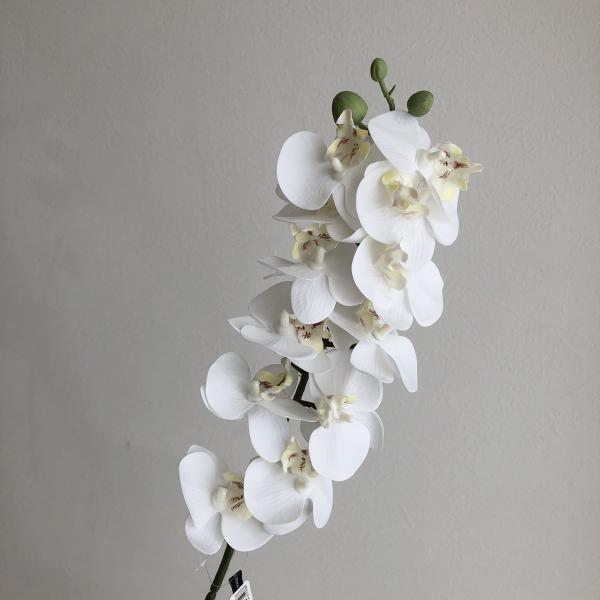 造花 アスカ コチョウラン×12 つぼみ×3 ＃001 ホワイト A-33330-1 造花 花材「か行」 コチョウラン 胡蝶蘭