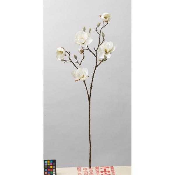 造花 アスカ マグノリア×5 つぼみ×12 ホワイト A-34132-1 造花 花材「ま行」 モクレン 木蓮  マグノリア