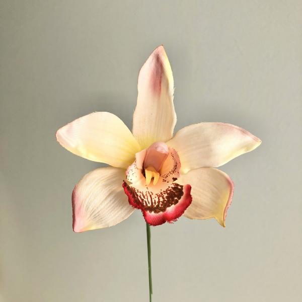 【商品番号：051-28656】/【VAR：71218】20220920new/bkz-0011/asum-200//bkz-0203/oda2024_1128/まつむら通信/bkz-0403造花 花材「さ行」 シンビジューム【アスカ】