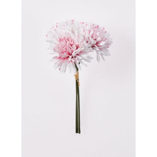 【商品番号：051-28664】/【VAR：71348】20220920new/color20230919/milkypink造花 花材「か行」 キク（菊）・ピンポンマム/正月