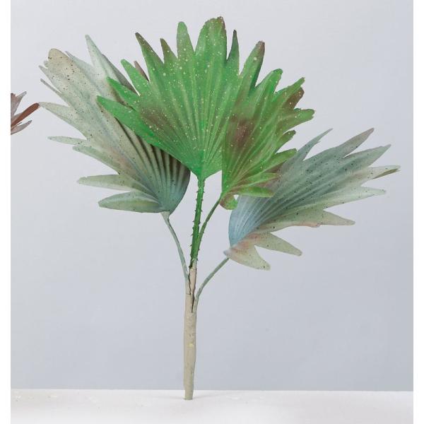【商品番号：051-29207】/【VAR：】20230221new/A19haha-001/color20230919造花葉物、フェイクグリーン ヤシ【アスカ】