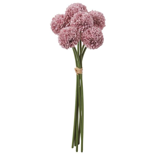ポンポンマム 造花 造花 アスカ ポンポンマムバンチ 1束6本 ライトモーブ A-35207-55B 花