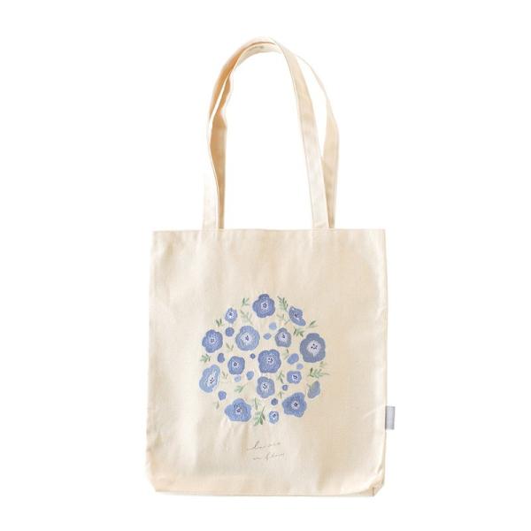 ito& 刺繍トートバッグ 大 botanical ボタニカル ネモフィラ IT001-5