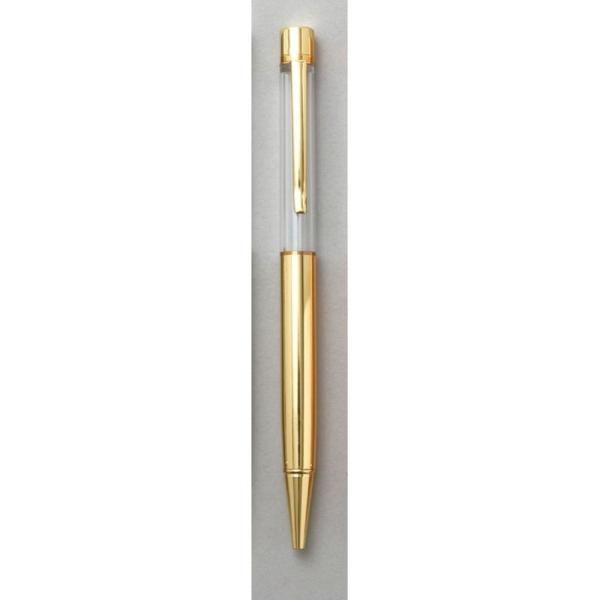 ミレニアムアート ハーバリウムボールペン ケース入り1本タイプ イエローゴールド ML0121-YG　5個 ハーバリウム ボールペン ボールペン
