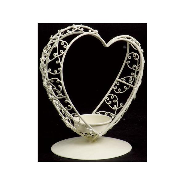 【商品番号：070-01807】/【VAR：】4951169011832/132-520135-23/20160114new/bk-0012/16haha004/HEART花器・花瓶 ワイヤー花器【SG Wonder zone】